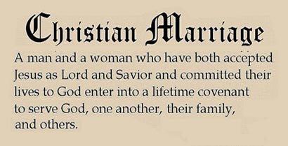 christian marriage 