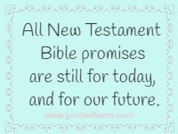 bible promises are for today